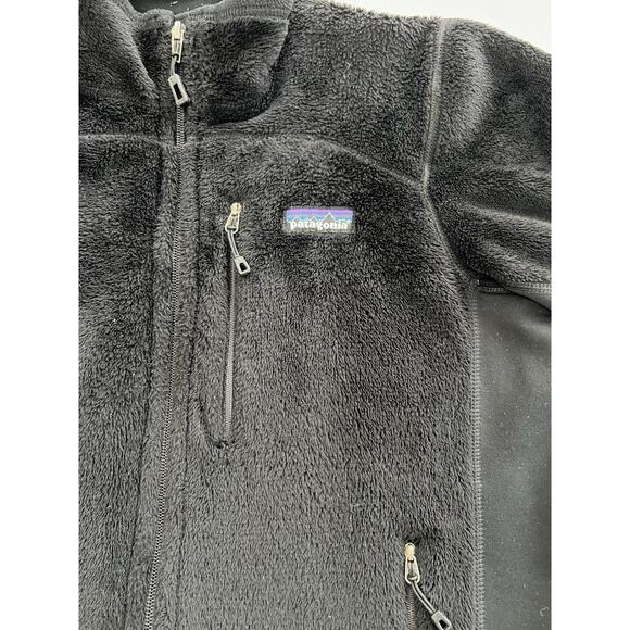 Patagonia R2 Black Fleece Jacket Full Zip Polartec w Pockets Women’s MEDIUM - Picture 5 of 10